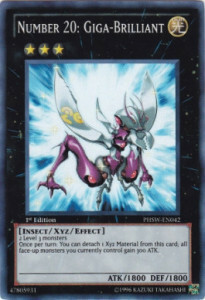 Number 20: Giga-Brilliant Card Front