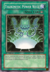 Telekinetic Power Well Card Front