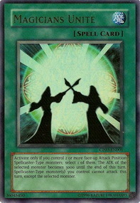 Magicians Unite Card Front