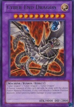 Cyber End Dragon Card Front