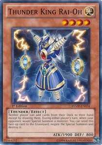 Thunder King Rai-Oh Card Front