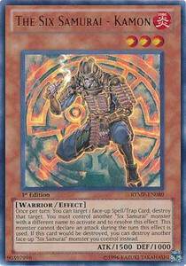 The Six Samurai - Kamon Card Front