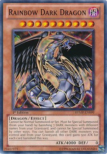 Rainbow Dark Dragon Card Front