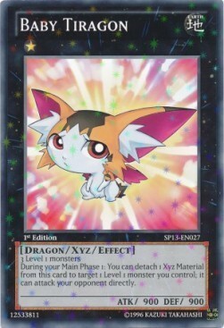 Baby Tiragon Card Front