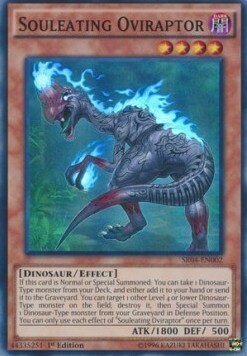 Souleating Oviraptor Card Front