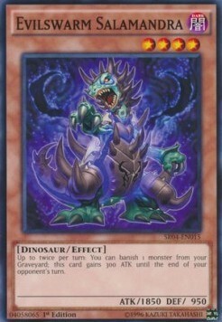 Evilswarm Salamandra Card Front