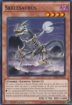 Skelesaurus Card Front