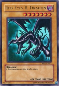 Red-Eyes B. Dragon Card Front