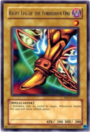 Right Leg of the Forbidden One