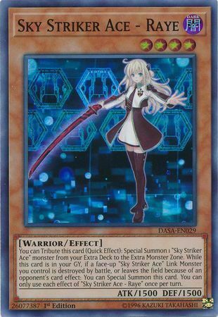 Sky Striker Ace - Raye Card Front