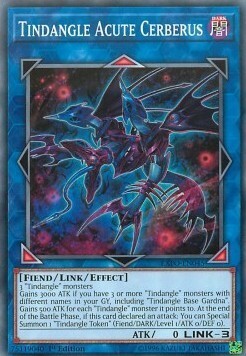 Tindangle Acute Cerberus Card Front