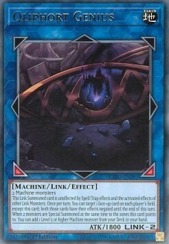 Qliphort Genius Card Front