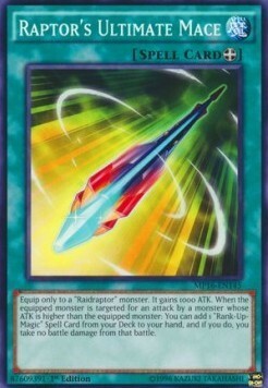 Raptor's Ultimate Mace Card Front