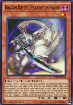 Dragon Buster Destruction Sword Card Front