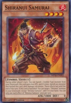 Shiranui Samurai Card Front