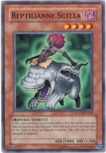 Reptilianne Scylla Card Front