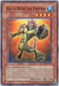 Koa'ki Meiru Sea Panther Card Front