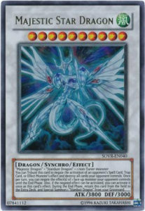 Majestic Star Dragon Card Front