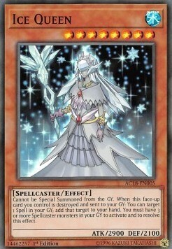 Ice Queen Card Front