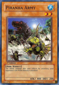 Piranha Army Card Front