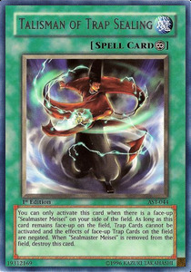 Talisman of Trap Sealing Card Front