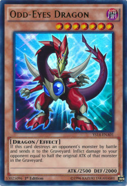 Odd-Eyes Dragon Card Front