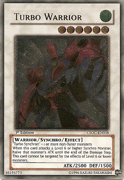 Turbo Warrior Card Front