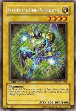 Elemental HERO Sparkman Card Front