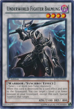 Underworld Fighter Balmung Card Front