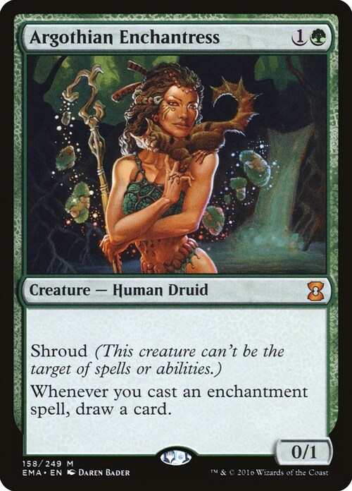 Argothian Enchantress Card Front