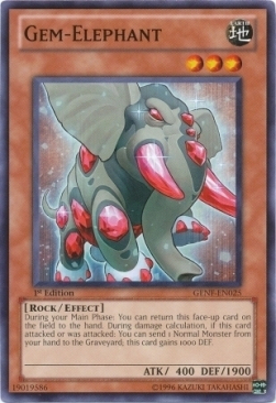 Gem-Elephant Card Front