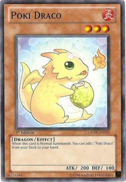 Poki Draco Card Front