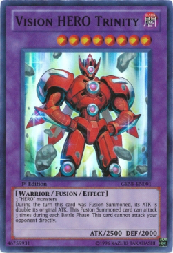 Vision HERO Trinity Card Front