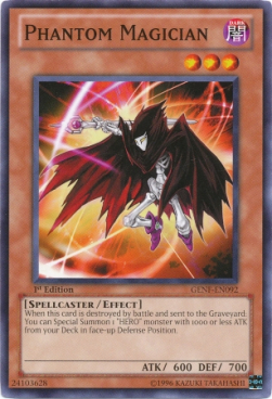 Phantom Magician Card Front