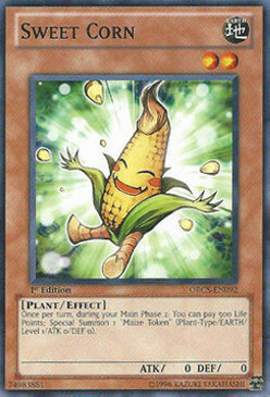 Sweet Corn Card Front