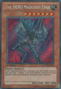 Evil Hero Malicious Edge Card Front