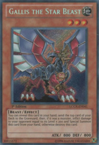 Gallis the Star Beast Card Front