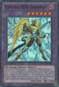 Elemental Hero Darkbright Card Front