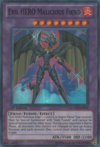 Evil Hero Malicious Fiend Card Front