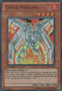 Cyber Phoenix Card Front