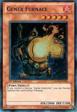 Genex Furnace Card Front