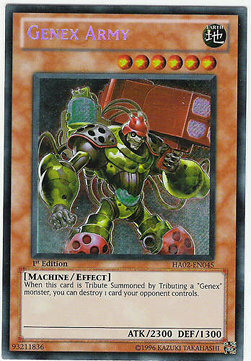 Genex Army Card Front