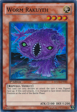 Worm Rakuyeh Card Front