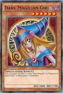 Dark Magician Girl Card Front