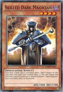 Skilled Dark Magician Card Front