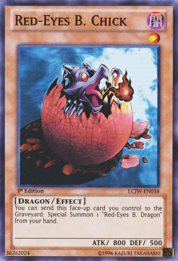 Black Dragon's B. Chick Card Front