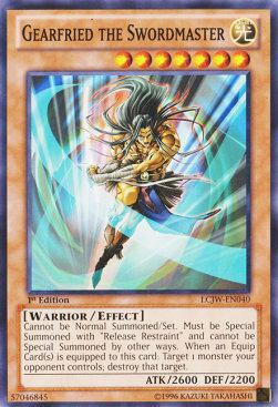 Gearfried the Swordmaster Card Front