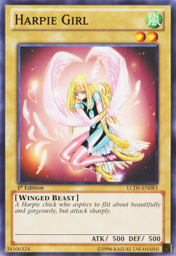 Harpie Girl Card Front