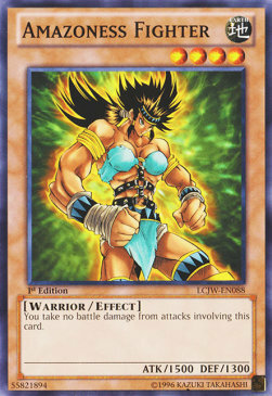 Amazoness Fighter Card Front