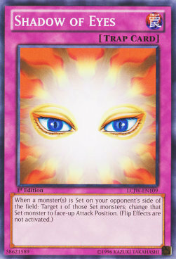 Shadow of Eyes Card Front